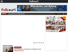Tablet Screenshot of fullcourt.dk
